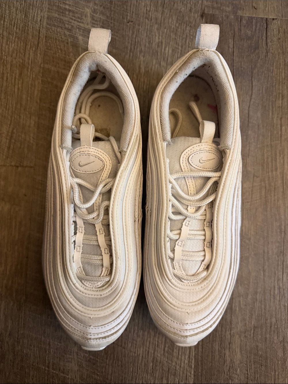 Nike Kids white air max Sneakers